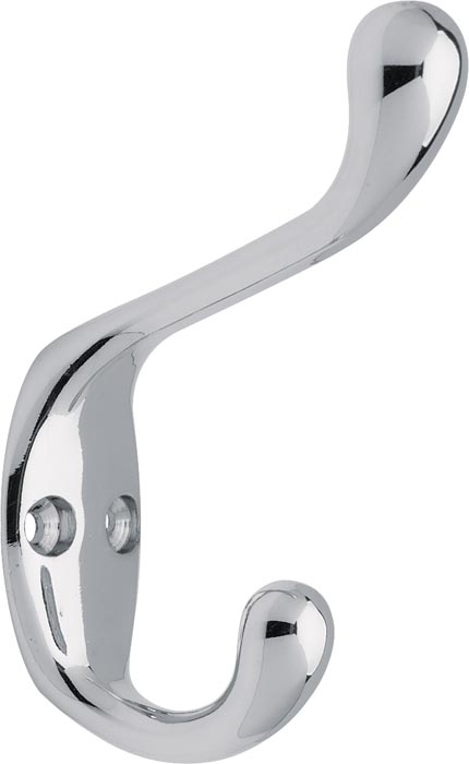 Liberty Hardware 128734 Acrylic Facets Design Coat and Hat Hook, Satin  Nickel and Clear